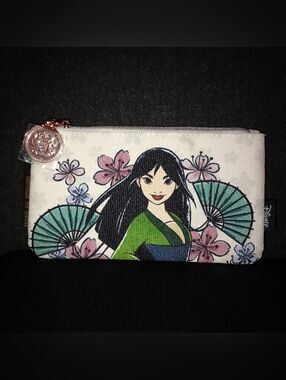 NWT Disney Princess Loungefly Mulan Pouch